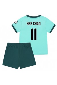 Wolves Hee-chan Hwang #11 Babytruitje Uit tenue Kind 2025-26 Korte Mouw (+ Korte broeken)